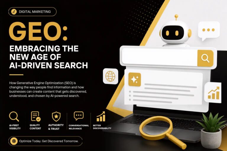GEO: Embracing the New Age of AI-Driven Search